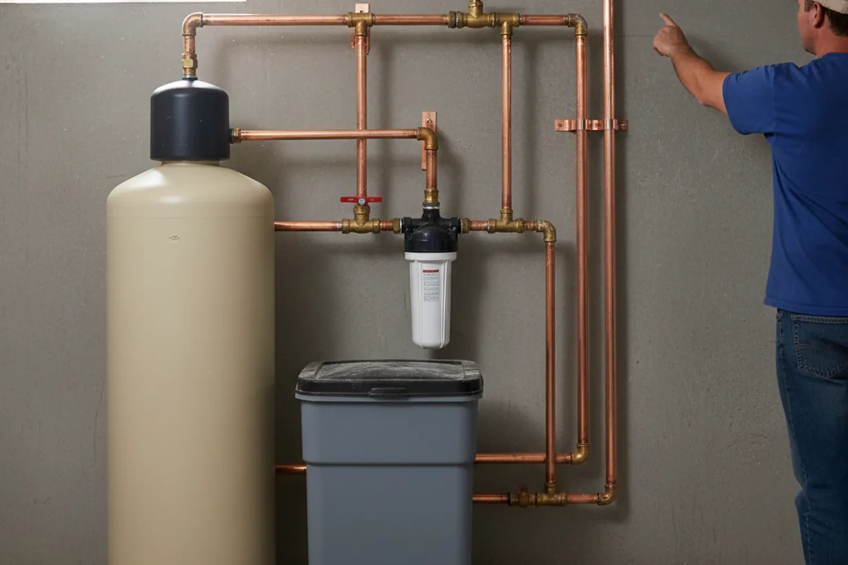 Whole-house water treatment system installed in Baldwin